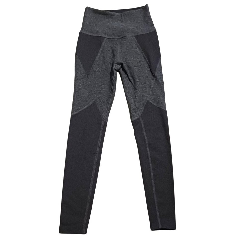 Beyond Yoga Colorblock‎ Leggings Black/Heather Gray Women's XS Super Soft